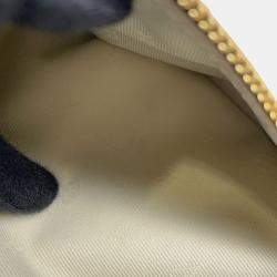 Pre Owned Louis Vuitton High Rise Brown/Ivory Monogram Handbag