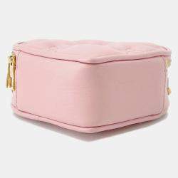 مملوكة مسبقًا حقيبة لوي فيتون بوبي ماي هارت جلد مونوغرامي وردي