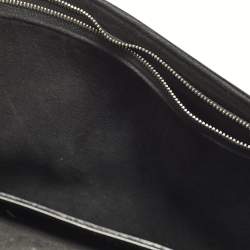 Pre Owned Louis Vuitton Pochette Jena Black Electric Epi Leather Bag