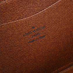 Pre Owned محفظة زيپ لوي فيتون باندا مونوجرامي بورت مونيه