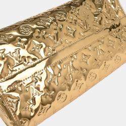 Pre Owned حقيبة لوي فيتون سبيدي 30 مونوغرام ميرور ذهبية