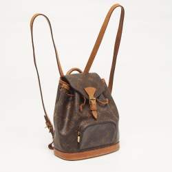 Pre Owned Louis Vuitton Montsouris Mini Monogram Canvas Backpack