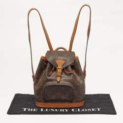 Pre Owned Louis Vuitton Montsouris Mini Monogram Canvas Backpack