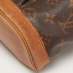 Pre Owned Louis Vuitton Montsouris Mini Monogram Canvas Backpack