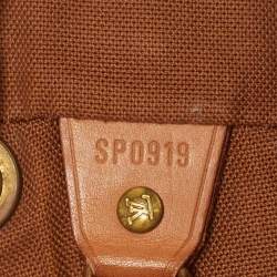 Pre Owned Louis Vuitton Montsouris Mini Monogram Canvas Backpack