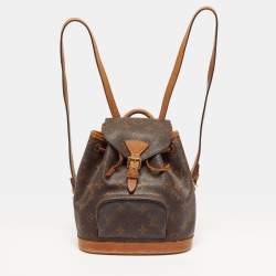 Pre Owned Louis Vuitton Montsouris Mini Monogram Canvas Backpack