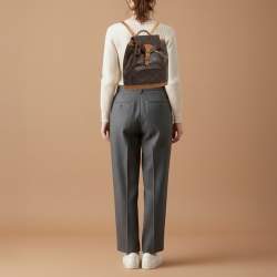 Pre Owned Louis Vuitton Montsouris Mini Monogram Canvas Backpack