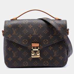 Pre Owned حقيبة لوي فيتون بوستش ميتس مونوجرامية بنية