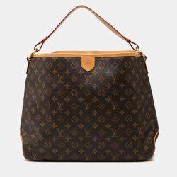 مملوكة مسبقًا Louis Vuitton Brown Monogram Delightful MM