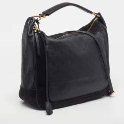 Pre Owned حقيبة لوي فيتون أوداسيه جي إم بلو إنفيني مونوجرام إمبريانت جلد وسويدي