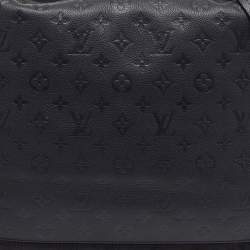 Pre Owned حقيبة لوي فيتون أوداسيه جي إم بلو إنفيني مونوجرام إمبريانت جلد وسويدي