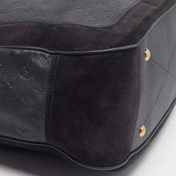 Pre Owned حقيبة لوي فيتون أوداسيه جي إم بلو إنفيني مونوجرام إمبريانت جلد وسويدي