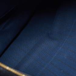 Pre Owned حقيبة لوي فيتون أوداسيه جي إم بلو إنفيني مونوجرام إمبريانت جلد وسويدي