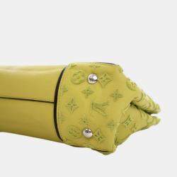 Pre Owned حقيبة لوي فيتون توفتاج فيو كشمير سوداء صفراء PM W توتي