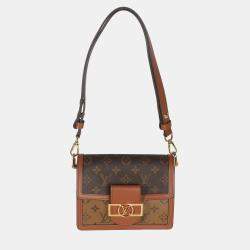 Pre Owned Louis Vuitton Reverse Monogram Canvas Mini Dauphine