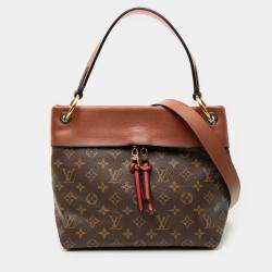 Pre Owned حقيبة لوي فيتون تويليري بيزاك بني مونوغرامي