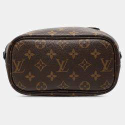 Pre Owned Louis Vuitton Brown Monogram Neverfull Bandouliere Inside Out BB