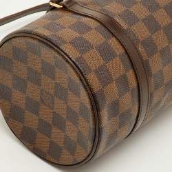 Pre Owned حقيبة لويس فويتون بابيلون 26 قماش مونوغرام بني وجلد