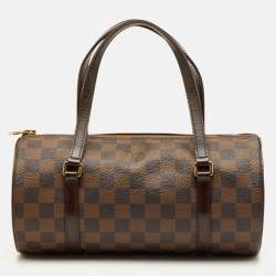 Pre Owned حقيبة لويس فويتون بابيلون 26 قماش مونوغرام بني وجلد