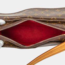 Pre Owned حقيبة لوي فيتون فيفا سيت مونوغرام بنية  متوسطة