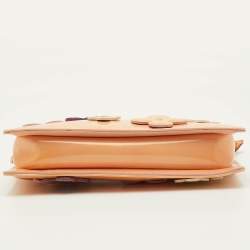 Pre Owned Louis Vuitton Lexington Baby Pink Patent Leather Pochette