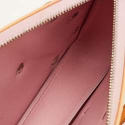 Pre Owned Louis Vuitton Lexington Baby Pink Patent Leather Pochette