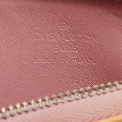 Pre Owned Louis Vuitton Lexington Baby Pink Patent Leather Pochette