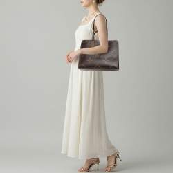 Pre Owned Louis Vuitton Onthego MM Reverse Giant Monogram Canvas Bag