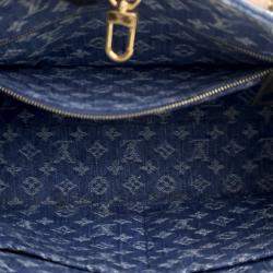 Pre Owned Louis Vuitton Blue Monogram Denim Onthego PM