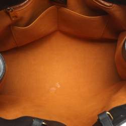 Pre Owned Louis Vuitton Onthego GM Black Monogram Empreinte Leather Bag