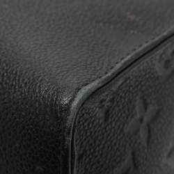 Pre Owned Louis Vuitton Onthego GM Black Monogram Empreinte Leather Bag