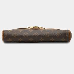 Pre Owned Louis Vuitton Brown Monogram Pochette Beverly
