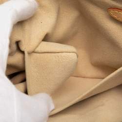 Pre Owned Louis Vuitton Brown Monogram Pochette Beverly