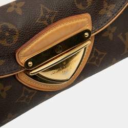 Pre Owned Louis Vuitton Brown Monogram Pochette Beverly