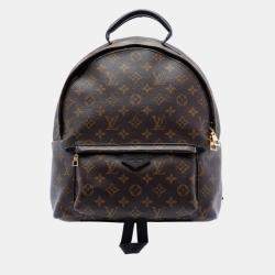 Pre Owned Louis Vuitton Brown Monogram Palm Springs MM