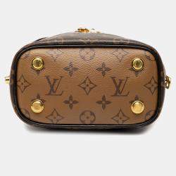 Pre Owned علبة لوي فيتون بني مونوغرام ريفيرس PM