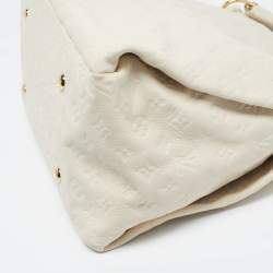 Pre Owned Louis Vuitton Artsy MM Ivorie Monogram Empreinte Leather Bag