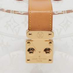 Pre Owned حقيبة كلتش لوي فيتون سكوت بوكس شفاف مونوجرام بليكسيجلاس