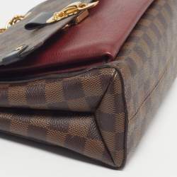 مملوكة مسبقًا Louis Vuitton Vavin PM Bordeaux Damier Ebene Canvas Bag