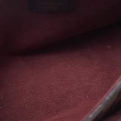 مملوكة مسبقًا Louis Vuitton Vavin PM Bordeaux Damier Ebene Canvas Bag