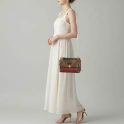 مملوكة مسبقًا Louis Vuitton Vavin PM Bordeaux Damier Ebene Canvas Bag