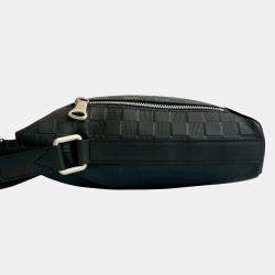 Pre Owned Louis Vuitton Black Damier Infini Discovery Messenger BB