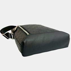 Pre Owned Louis Vuitton Black Damier Infini Discovery Messenger BB