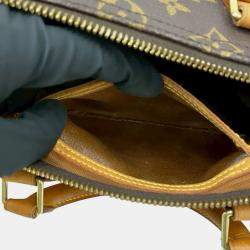 Pre Owned حقيبة لوي فيتون سبيدي مونوجرامي بنية 35