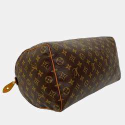 Pre Owned حقيبة لوي فيتون سبيدي مونوجرامي بنية 35