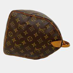 Pre Owned حقيبة لوي فيتون سبيدي مونوجرامي بنية 35