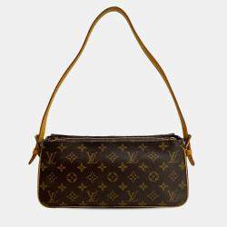 Pre Owned حقيبة لوي فويتون فيفا سيت بني مونوغرام متوسطة الحجم