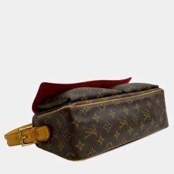 Pre Owned حقيبة لوي فويتون فيفا سيت بني مونوغرام متوسطة الحجم