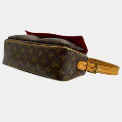 Pre Owned حقيبة لوي فويتون فيفا سيت بني مونوغرام متوسطة الحجم