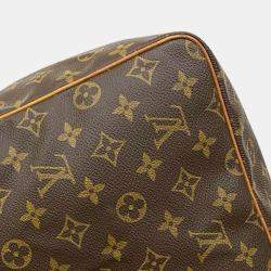مملوكة مسبقًا Louis Vuitton Brown Monogram Keepall 60